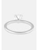 Ethische Diamanten Ring aus 375 Weißgold mit Lab Grown Diamant