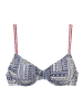 s.Oliver Bügel-Bikini-Top in blau-rot