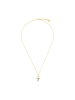 s.Oliver Halskette mit Anhänger in gold – (L)45cm