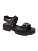 Tom Tailor Riemchensandalen in Schwarz