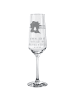 Mr. & Mrs. Panda Champagnerglas Axolotl Tequila mit Spruch in Transparent