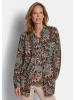 GOLDNER Blusenshirt mit stilvollem Muster-Mix in bunt / gemustert