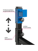 tectake Multigym, 136 x 142,5 x 215 cm, Klimmzug-Doppelstange und Dip Station