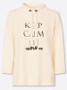 Heine Sweatshirt in champagner
