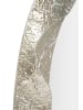 Mauro Ferretti Silberner Metall-Wandspiegel, 87,5 x 6,5 x 128 cm