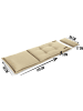 Aspero 6 Premium Hochlehner Stuhlauflagen in Beige