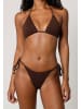 Moda Minx Bikinihose Scrunch Tie Side Bikini Bottom in Coffee