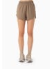 Organication Shorts "SELENNA" in Kiesgrau