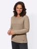 WITT WEIDEN Langarm-Pullover in beige