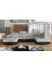 MF Design Rodri Recamiere Rechts in Grau -  (L) 202 x (B) 345 x (H) 90 cm