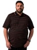 Men Plus Poloshirt in schwarz