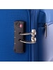 Gladiator 3700 4 Rollen Kabinentrolley 55 cm mit Dehnfalte blue