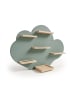 relaxdays Toniebox Regal "Wolke" in Salbei - (B)61 x (H)40 x (T)17 cm