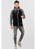 behype Sweatjacke HENRAY in Schwarz