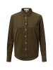 Marie Lund Cordbluse in oliv - 0040