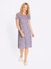 Sieh an! Jerseykleid in flieder-feige-bedruckt
