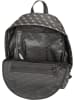 Guess Rucksack / Backpack Milano 4G Eco Compact in Dark Black