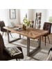 KADIMA DESIGN Esstisch | Mango Massiv, Industrial, Loft, 8-10 Personen