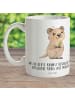 Mr. & Mrs. Panda Kaffeetasse Quokka Happy mit Spruch in Weiß
