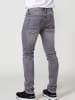 KOROSHI Schlanke strick-jeans aus denim in grau