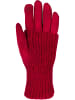 styleBREAKER Touchscreen Handschuhe in Bordeaux-Rot