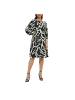 comma Kleid in Schwarz