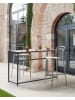 Beliani 2er-Set Barhocker PORANO in Beige