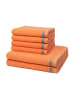 Ross 4 X Handtuch 2 X Duschtuch im Set Smart in Nektarine