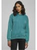 Urban Classics Urban Classics Damen Ladies Stone Washed Hoody in watergreen