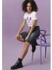 Aniston CASUAL T-Shirt in weiß-rosa-lila-braun-flieder-gelb-orange-schwarz