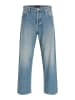 Aprel Baggy Fit Jeans in Blue Denim