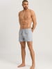 Hanro Boxershorts Fancy Woven in light grey stripe