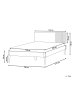 Beliani Doppelbett FLAVIGNAC in Braun - (W) 128 x (H) 90 x (L) 211 cm
