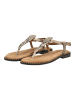 Lazamani Zehensteg AYLA SNAKE Beige