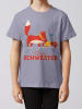 wat? Apparel T-Shirt Fuchs Kleine Schwester in Lavender