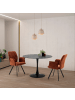 CALICOSY Tisch ADA in Schwarzer Marmor - (W) 110  x (H) 75  x (L) 110  cm