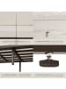 tectake Garten-Loungesofa Comosa, 142 x 78 x 85 cm, braun/beige