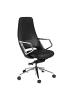 Angel Cerdá Büro-Drehstuhl 4218 in Schwarz / Stahl – (B)57 x (H)68 x (T)113 cm