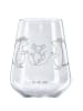 Mr. & Mrs. Panda Bordeauxglas Igel Seilhüpfen ohne Spruch in Transparent