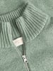 Jack & Jones Sweatshirt mit halbem Reißverschluss in Laurel Wreath