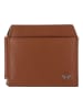 Golden Head Polo Geldbörse RFID Schutz Leder 11 cm Geldscheinklammer in cognac