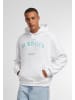 Mister Tee Mister Tee Another Sports Club Fluffy Hoody in white