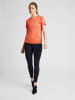 Newline T-Shirt Women Statement Damen in SPICY ORANGE MELANGE