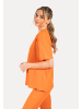 SMILODOX T-Shirt Aurica in Orange