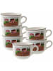 Villeroy & Boch 6er Set Frühstückstassen Design Naif 330 ml bunt in bunt