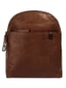 SPIKES & SPARROW Rucksack BACKPACK echt Leder in cognac