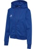 Hummel Reißverschluss Kapuzenpullover Hmlgo Damen in TRUE BLUE
