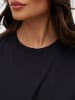 Vero Moda Kurzarm-T-Shirt mit Rundhalsausschnitt aus Baumwolle in Schwarz