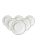 Ritzenhoff & Breker 6er Set Teeuntertassen Ostfriese in Grau ø 12,5 cm