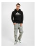 Alpha Industries Alpha Industries Kapuzenpullover in black/silver